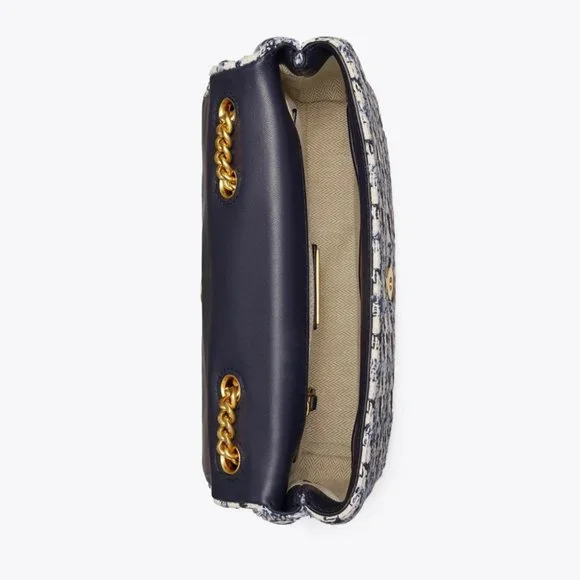 ✨NeW! Tory Burch Kira Tweeted Small Shoulder Bag - Picture 16 of 17